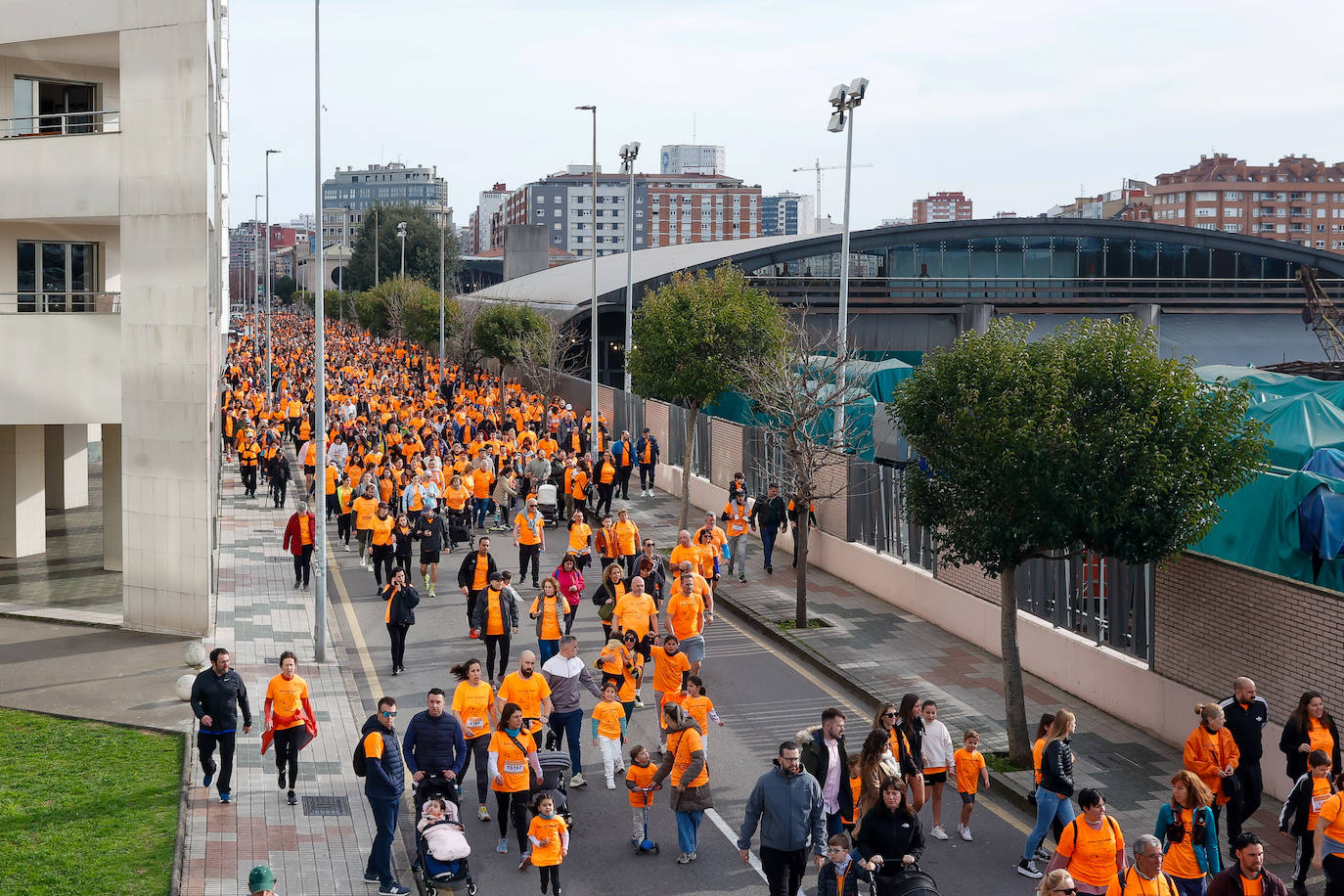 Las imágenes de la carrera Galbán en Gijón