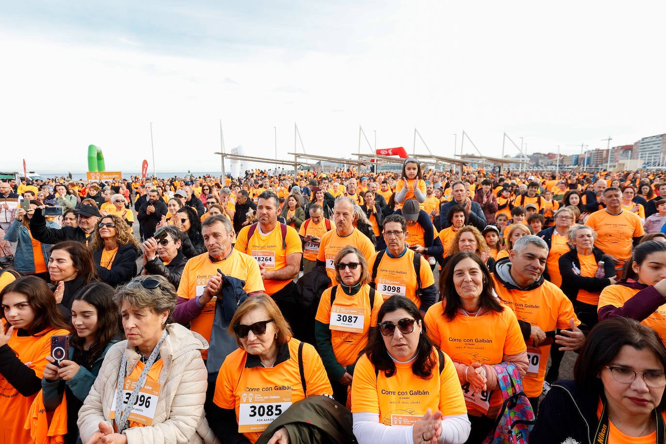 Las imágenes de la carrera Galbán en Gijón