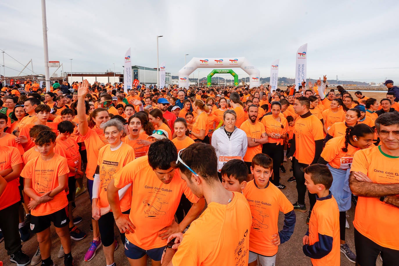 Las imágenes de la carrera Galbán en Gijón