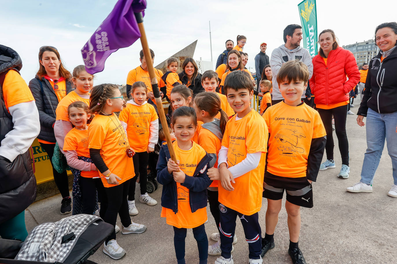 Las imágenes de la carrera Galbán en Gijón