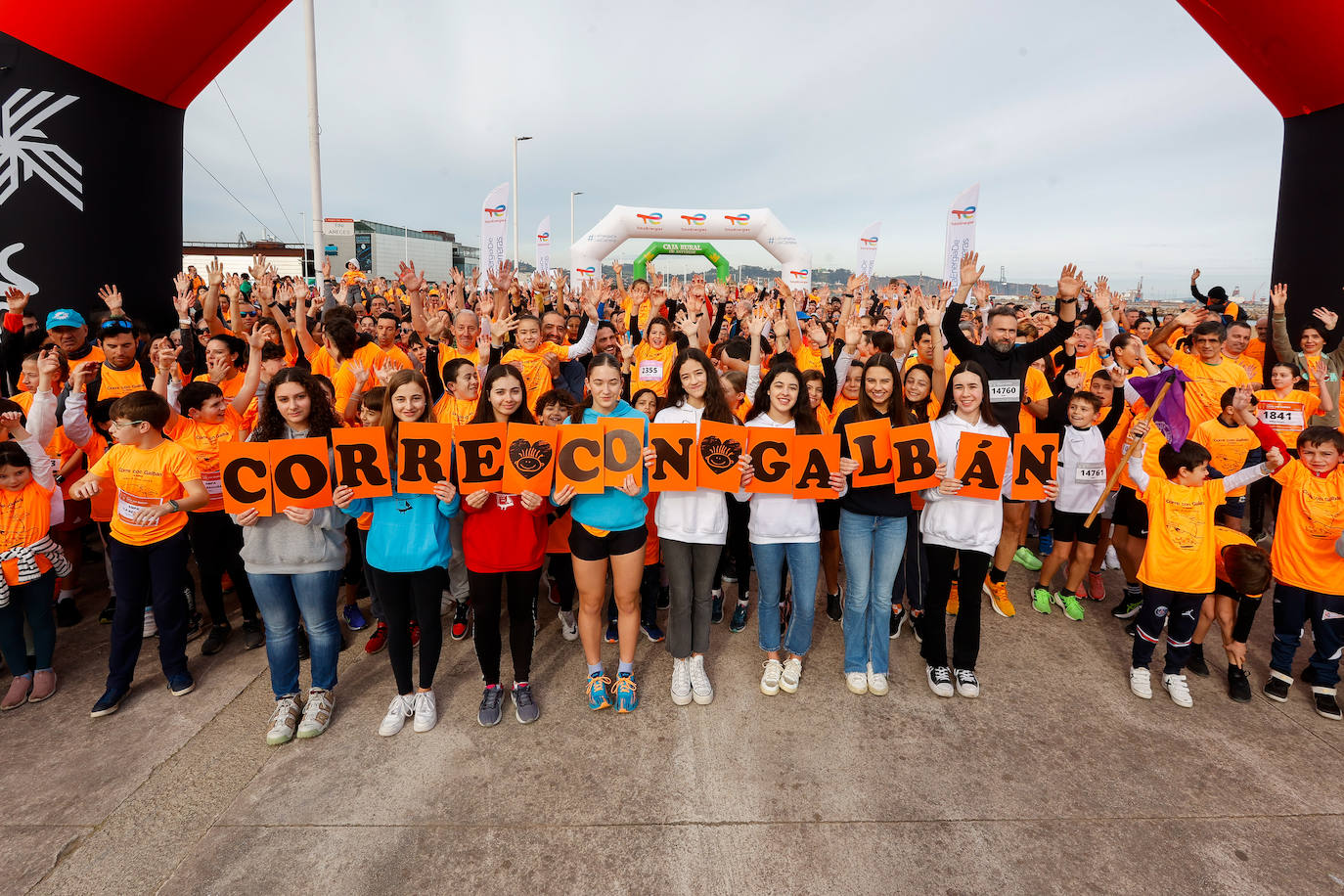 Las imágenes de la carrera Galbán en Gijón