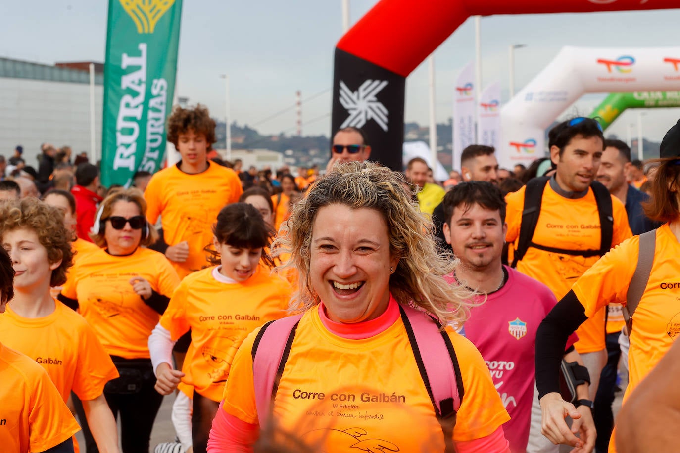 Las imágenes de la carrera Galbán en Gijón