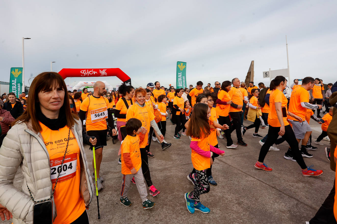 Las imágenes de la carrera Galbán en Gijón