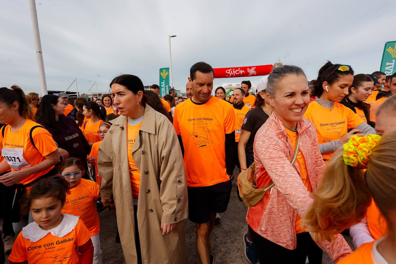 Las imágenes de la carrera Galbán en Gijón