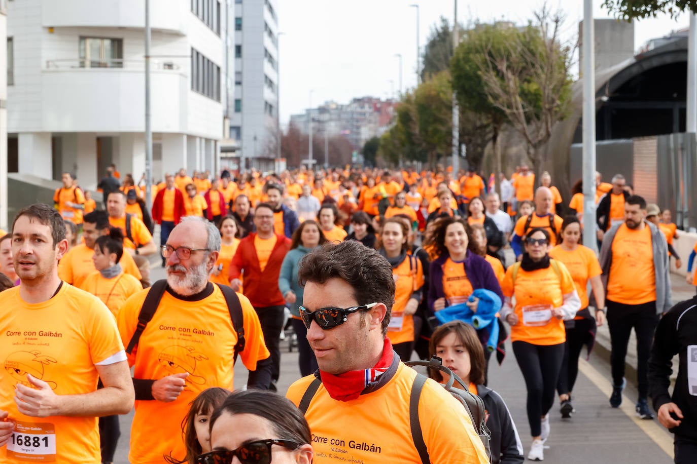 Las imágenes de la carrera Galbán en Gijón