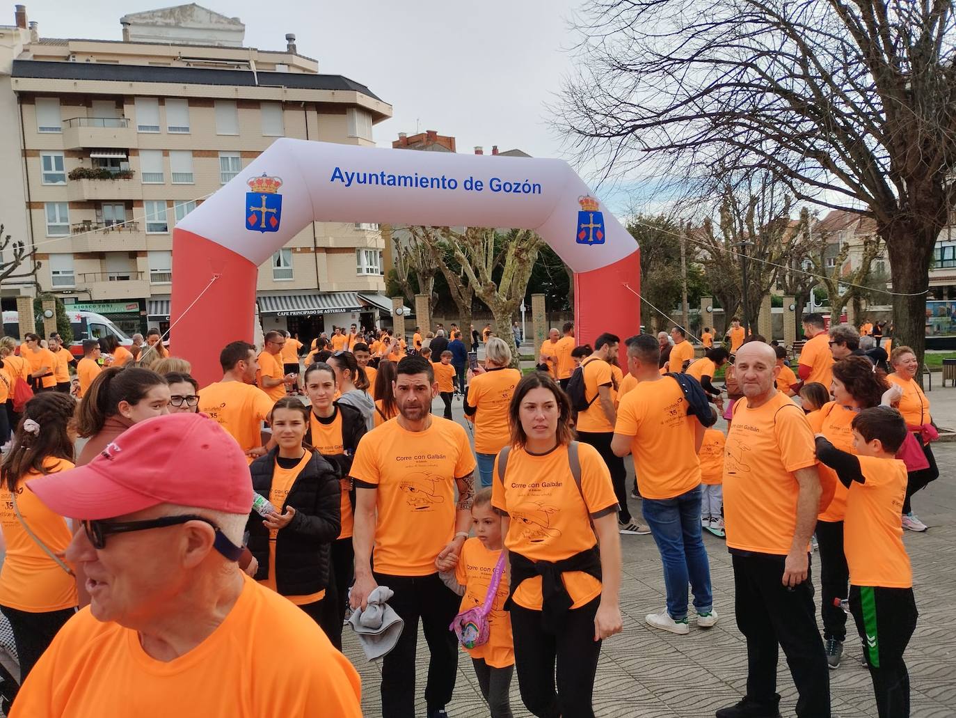 Asturias corre por Galbán contra el cáncer infantil