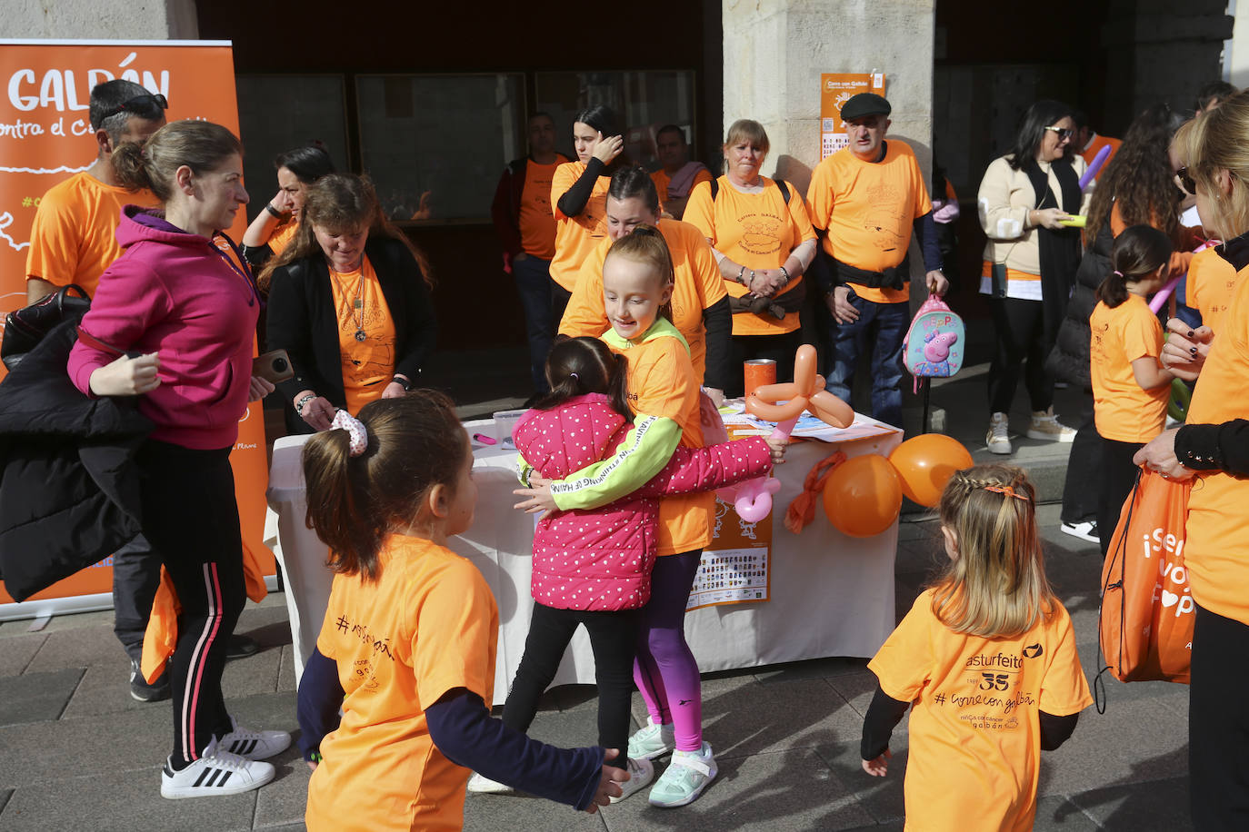 Asturias corre por Galbán contra el cáncer infantil