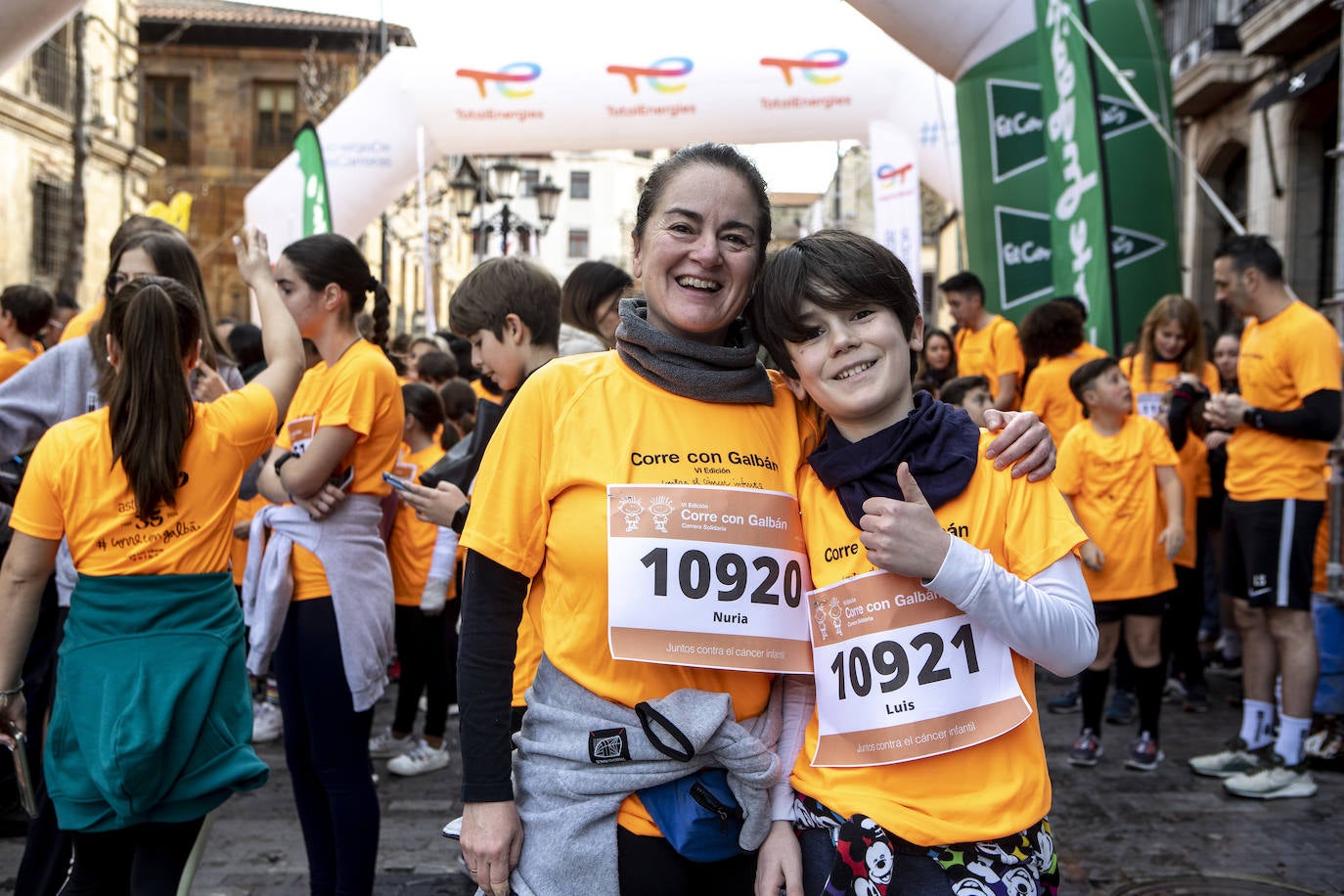 Las imágenes de la carrera Galbán en Oviedo