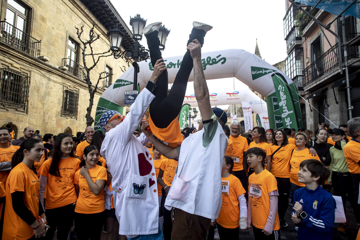 Las imágenes de la carrera Galbán en Oviedo