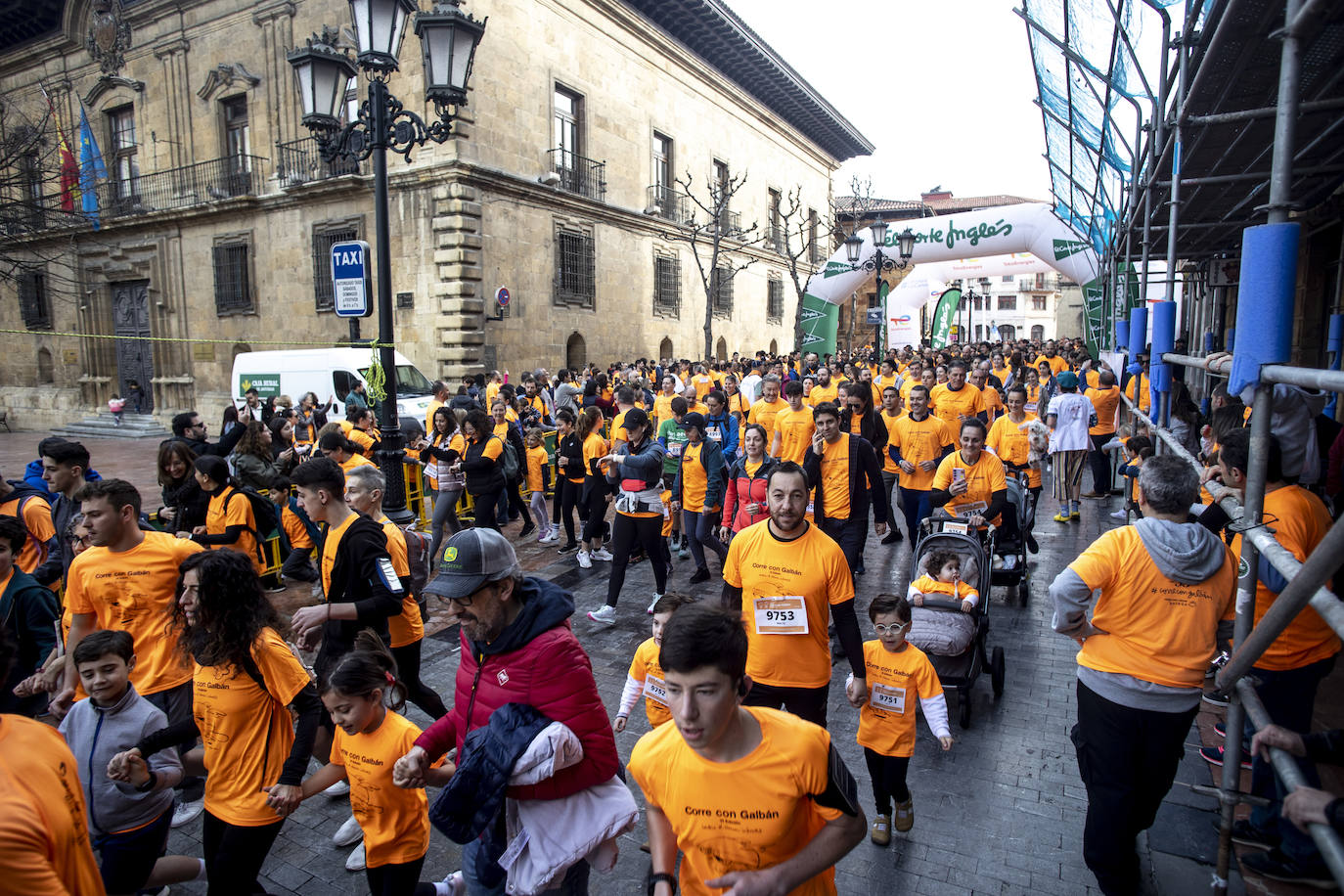 Las imágenes de la carrera Galbán en Oviedo