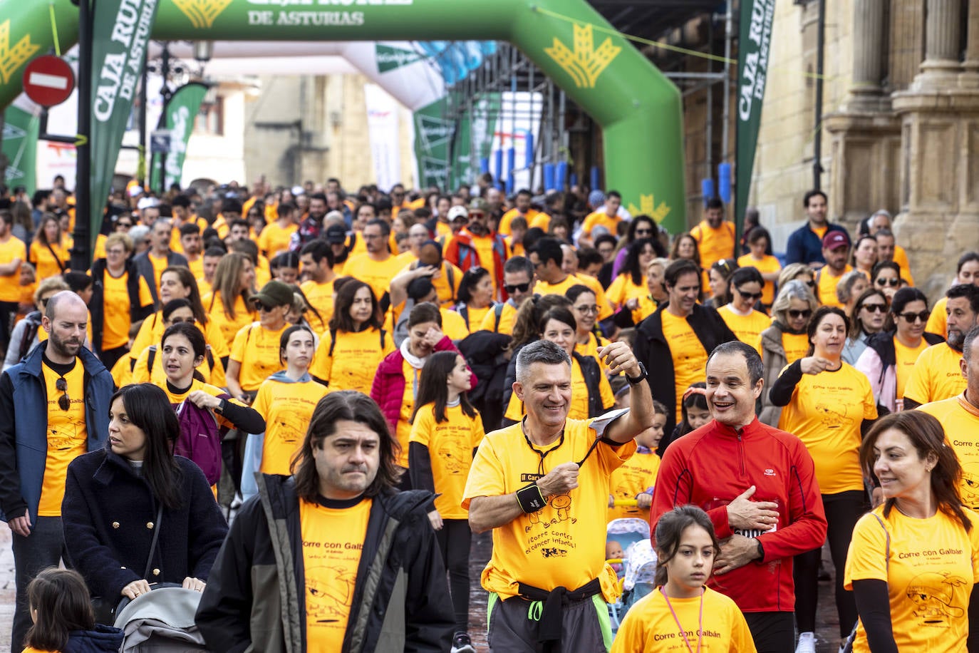 Las imágenes de la carrera Galbán en Oviedo