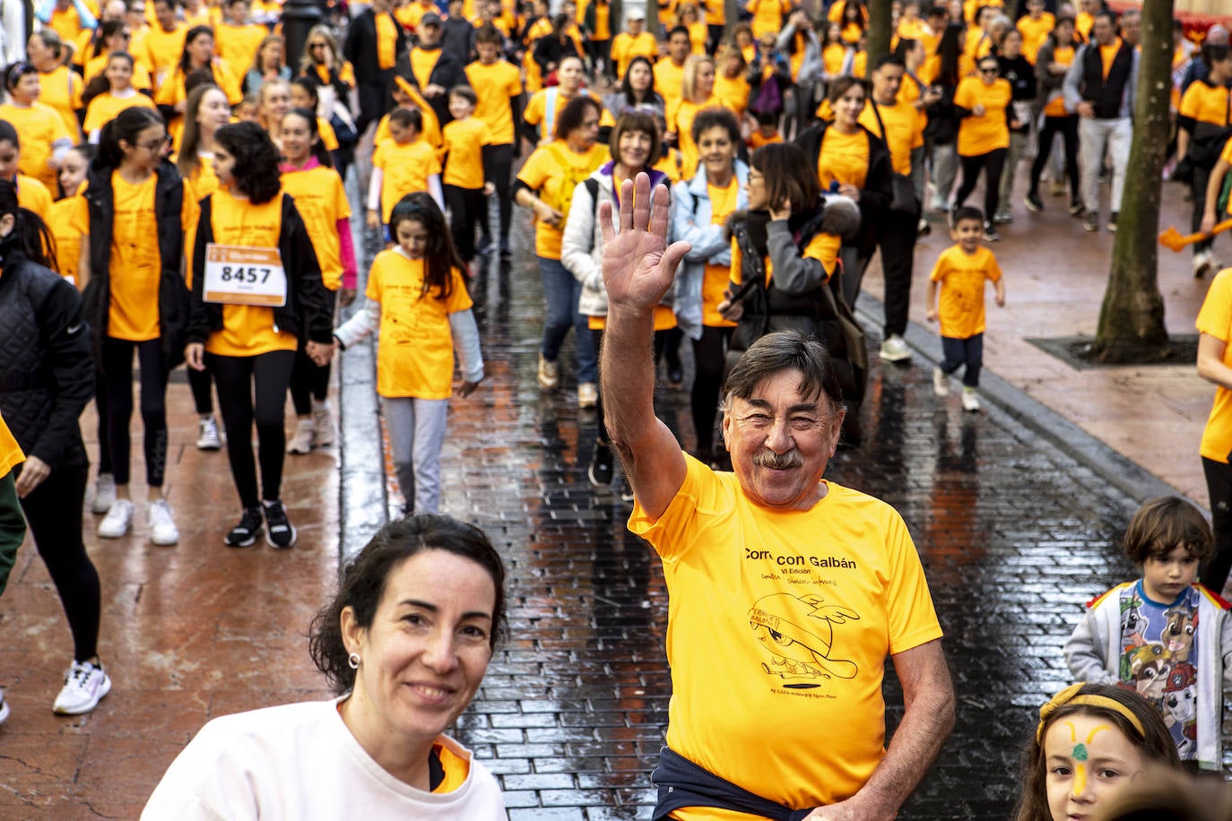 Las imágenes de la carrera Galbán en Oviedo