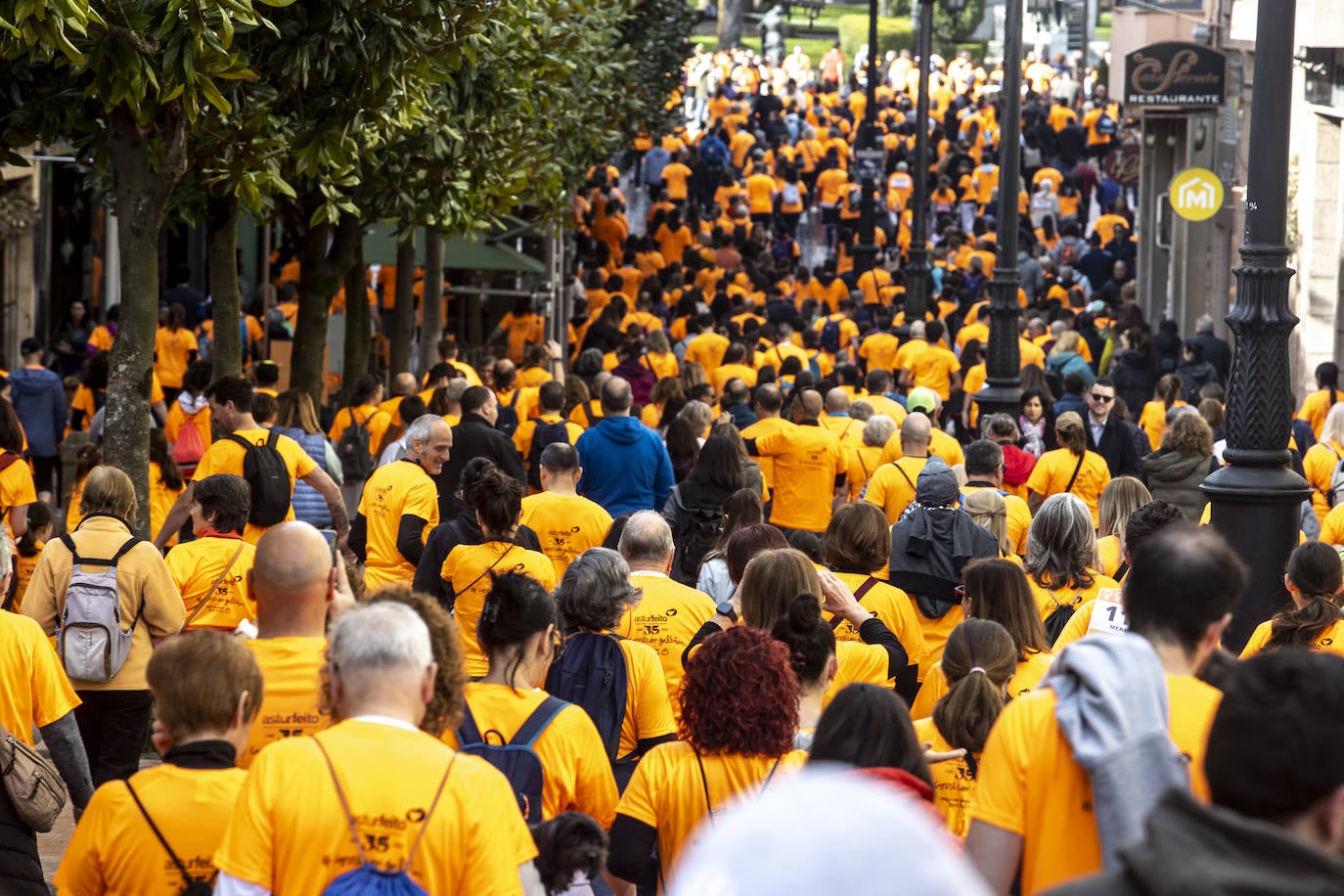 Las imágenes de la carrera Galbán en Oviedo