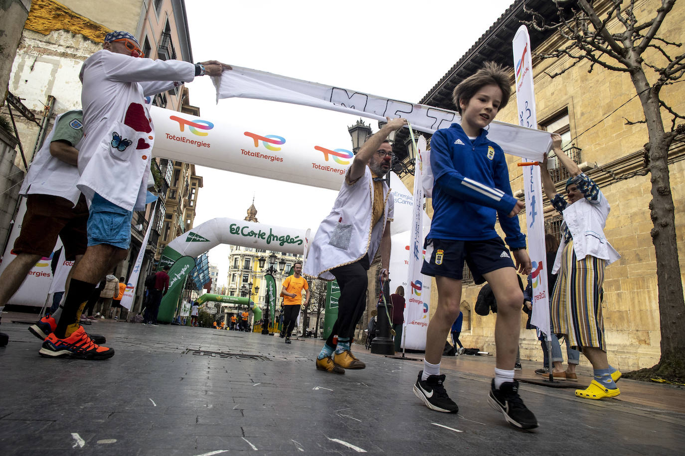 Las imágenes de la carrera Galbán en Oviedo