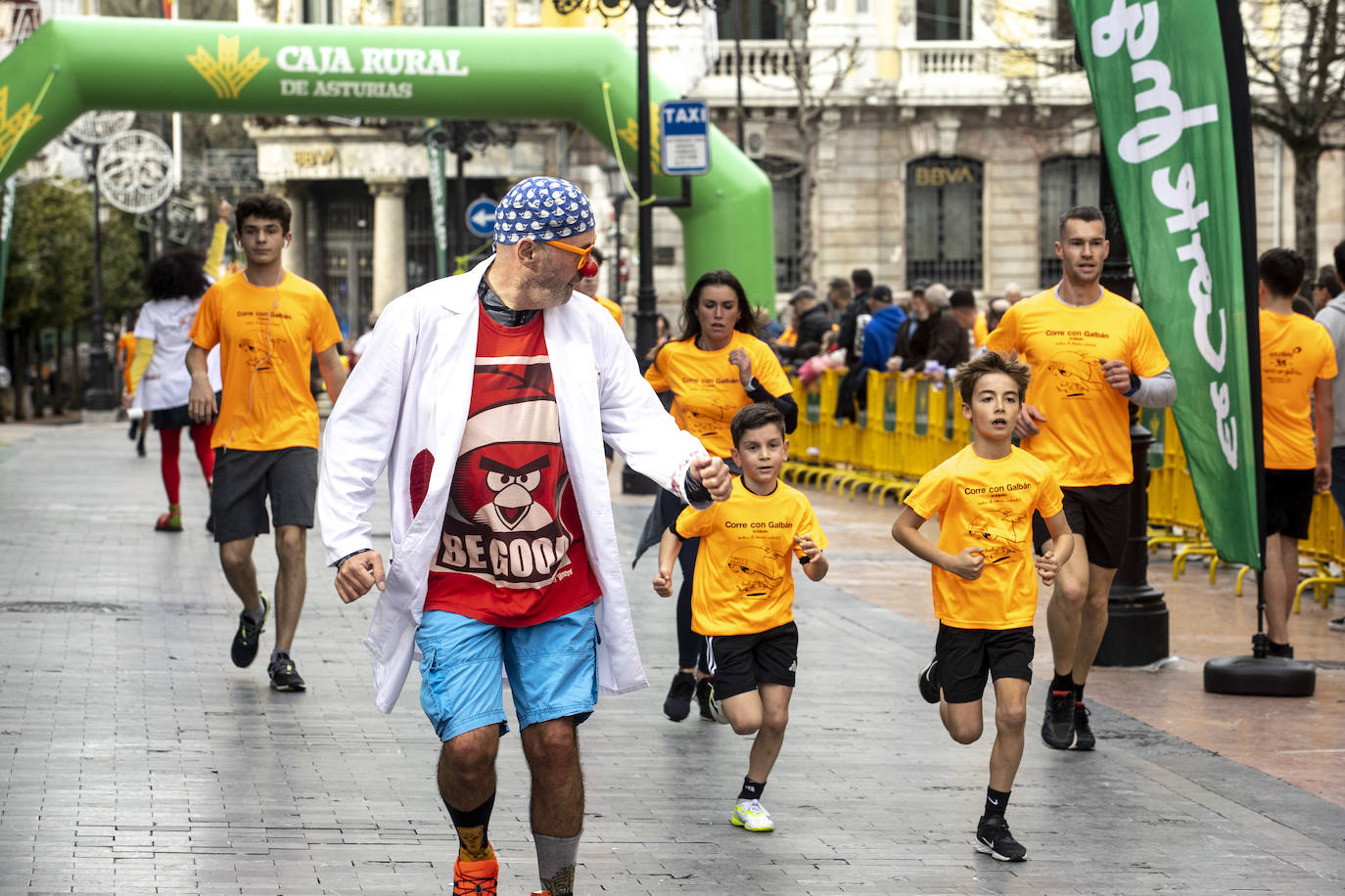 Las imágenes de la carrera Galbán en Oviedo