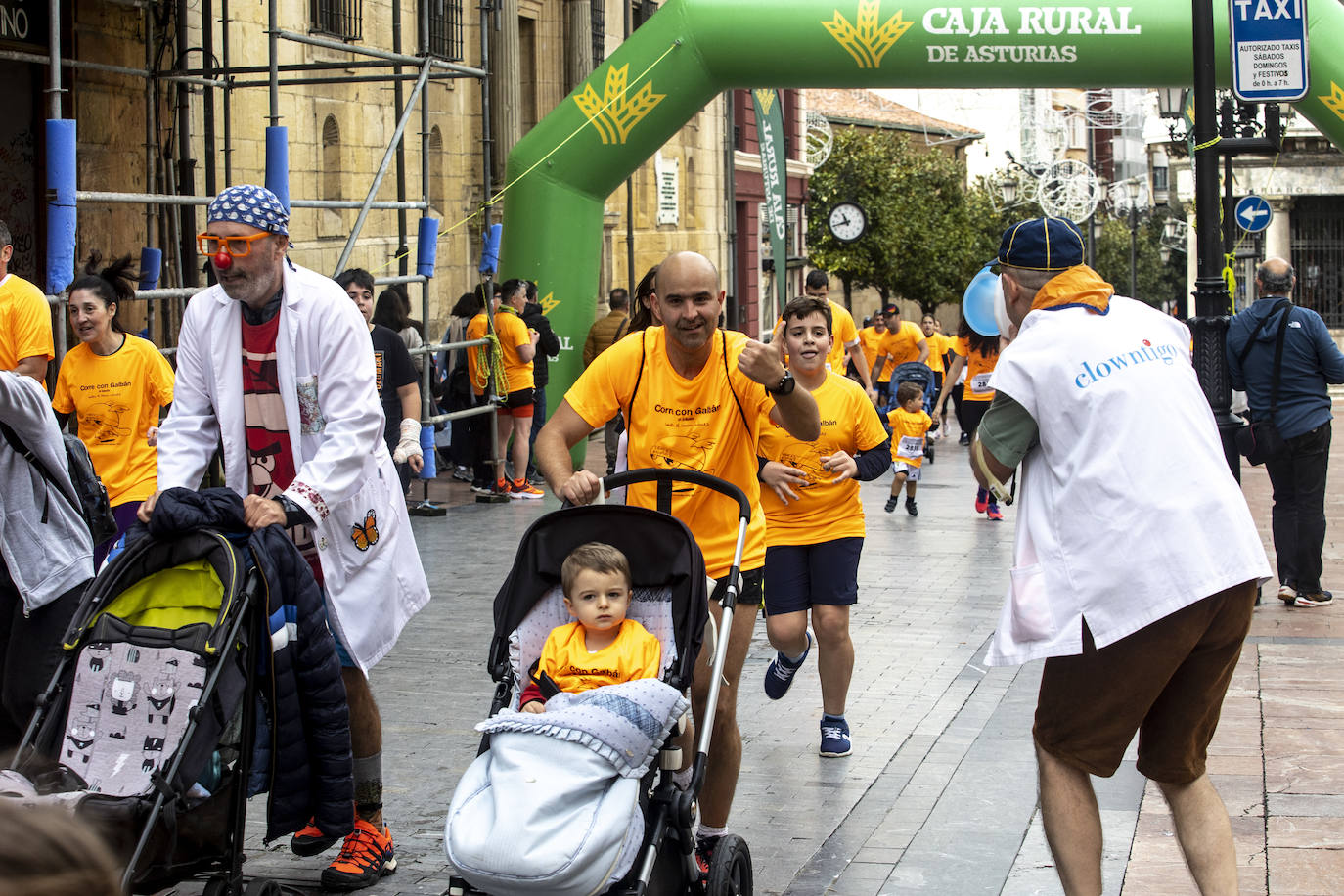 Las imágenes de la carrera Galbán en Oviedo