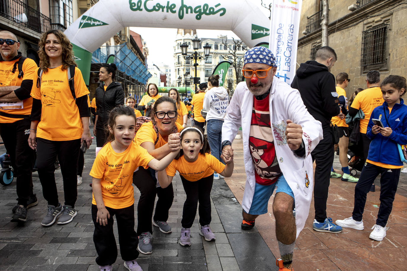 Las imágenes de la carrera Galbán en Oviedo