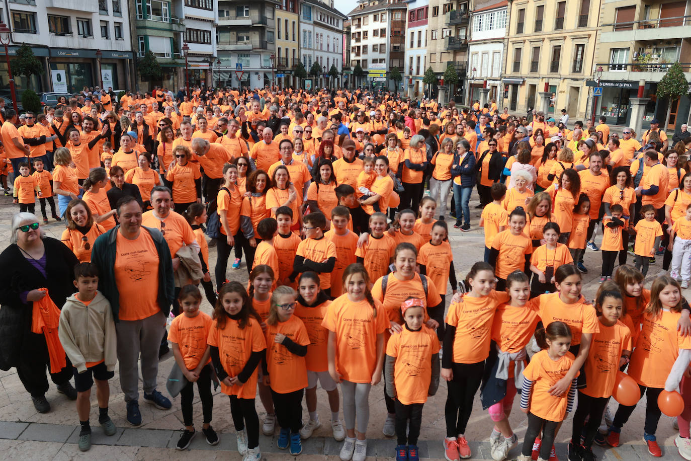 Asturias corre por Galbán contra el cáncer infantil