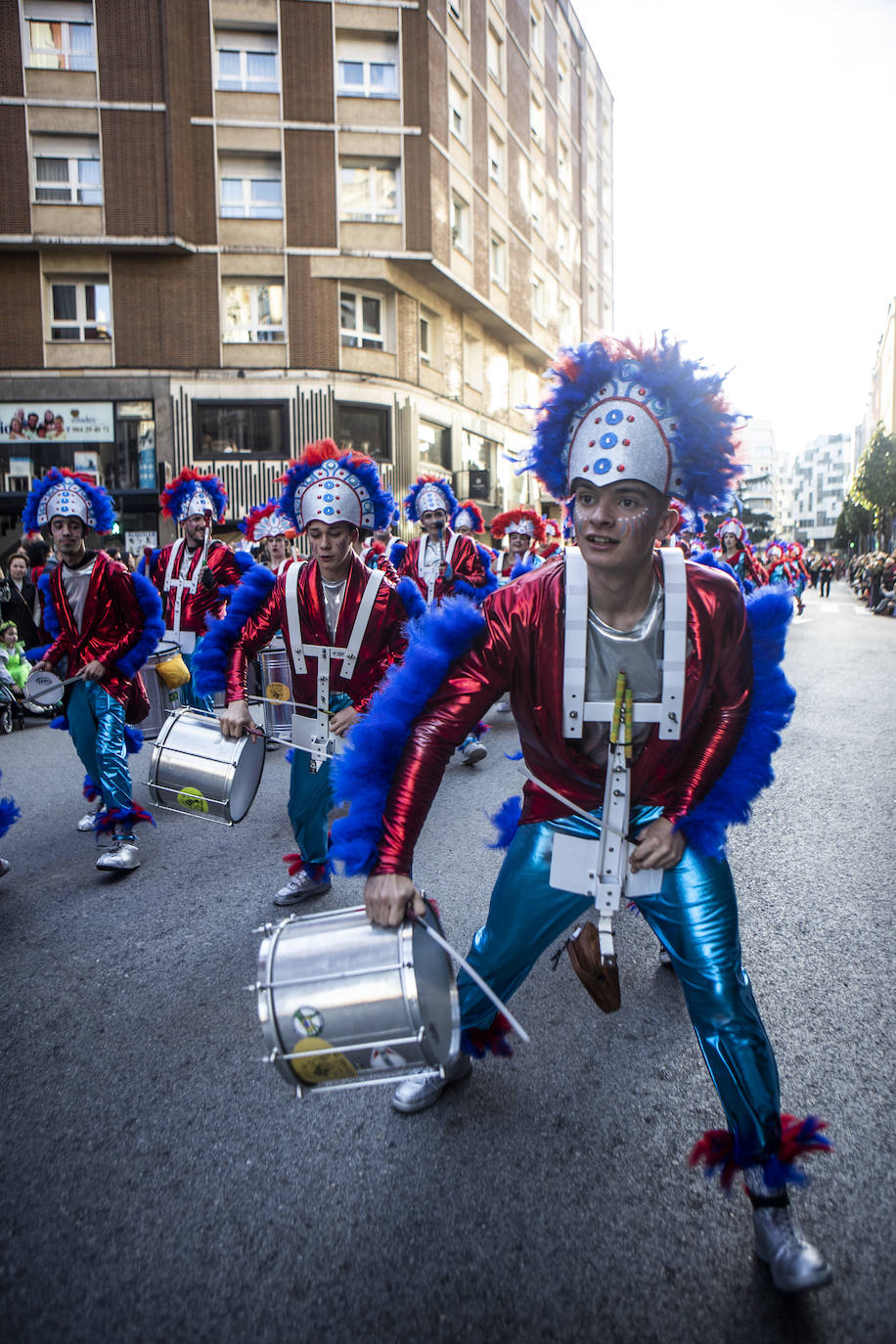 La celebración del antroxu de Oviedo, en imágenes