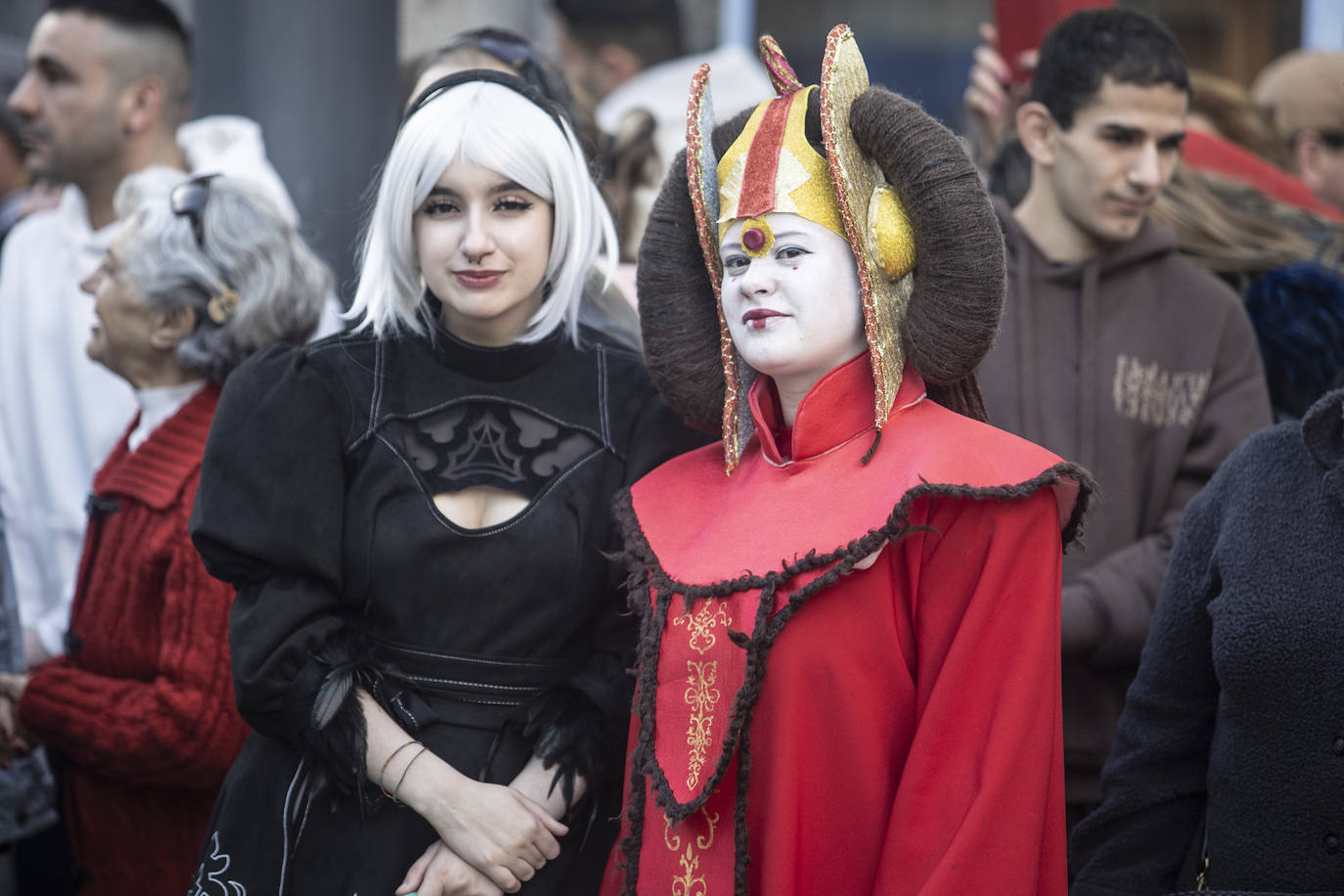 La celebración del antroxu de Oviedo, en imágenes