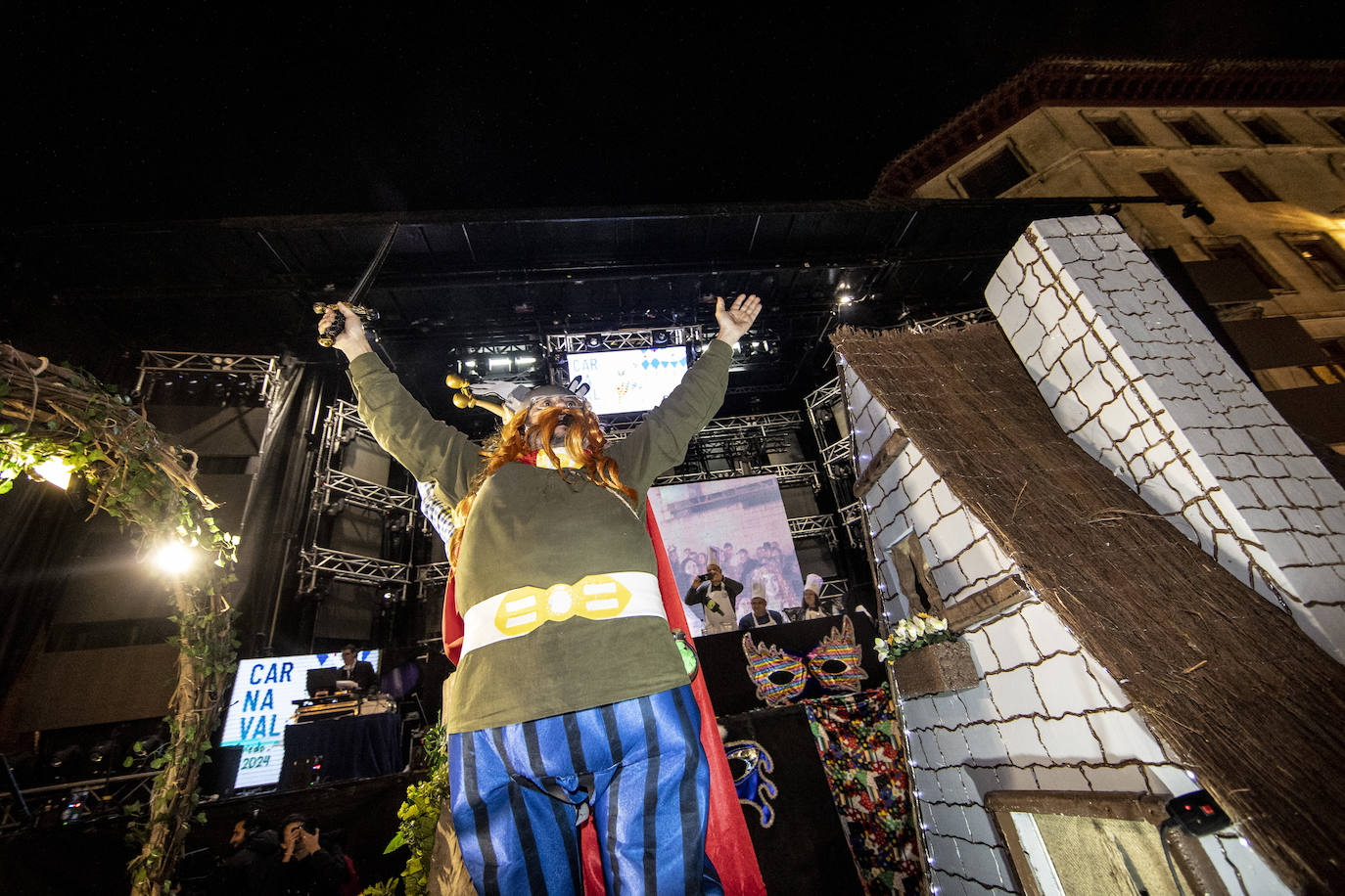 La celebración del antroxu de Oviedo, en imágenes