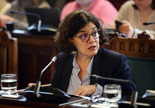 Concepción Saavedra, consejera de Salud.