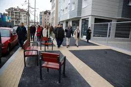 Estado de la calle tras las obras.