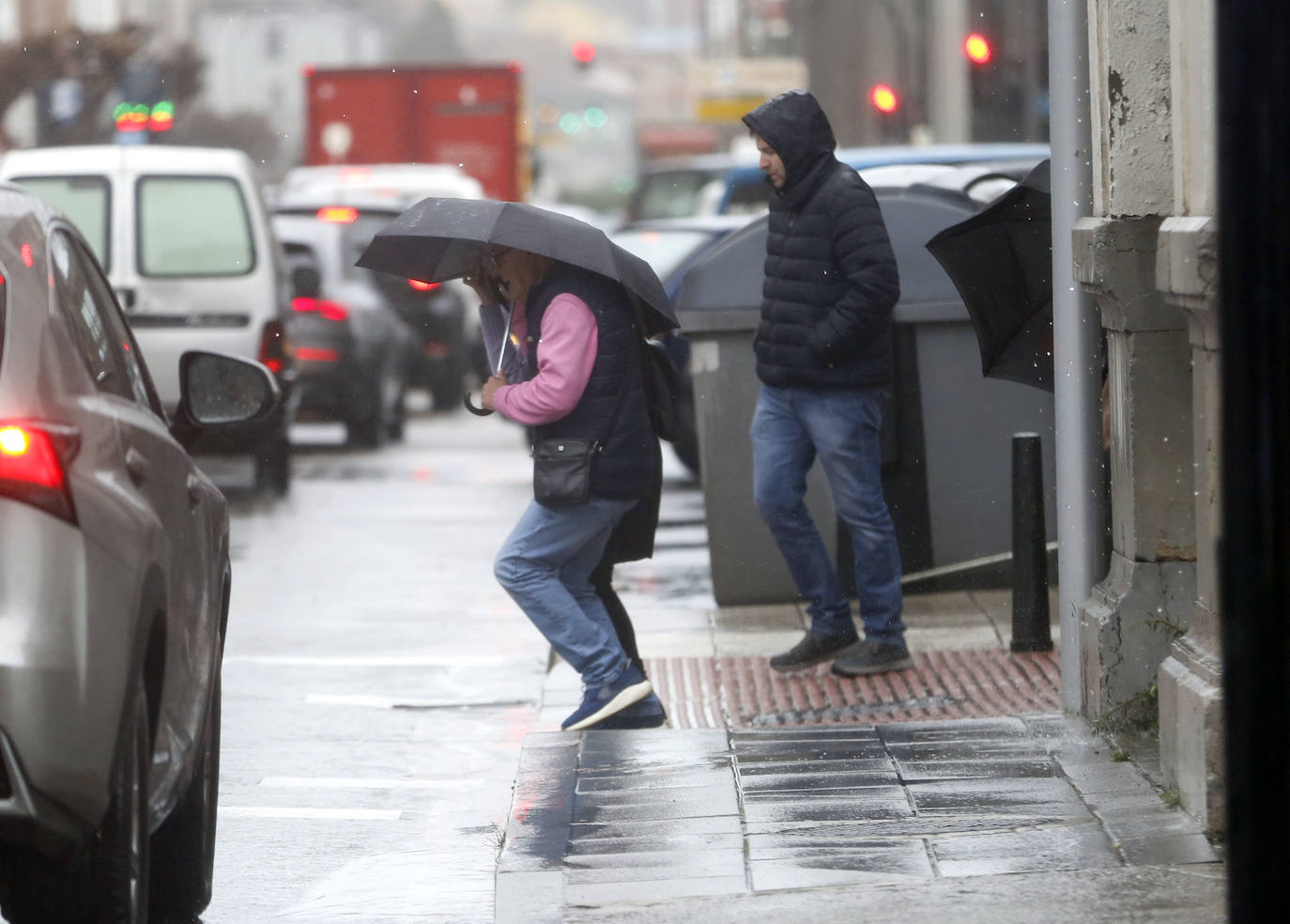 Temporal de viento y lluvia en Asturias: las imágenes de la borrasca &#039;Louis&#039;