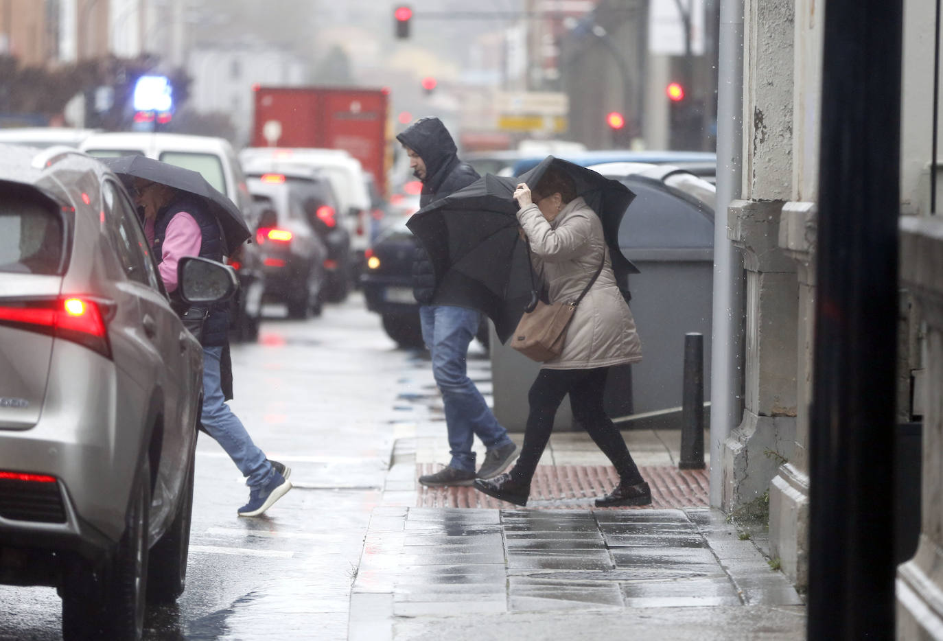 Temporal de viento y lluvia en Asturias: las imágenes de la borrasca &#039;Louis&#039;