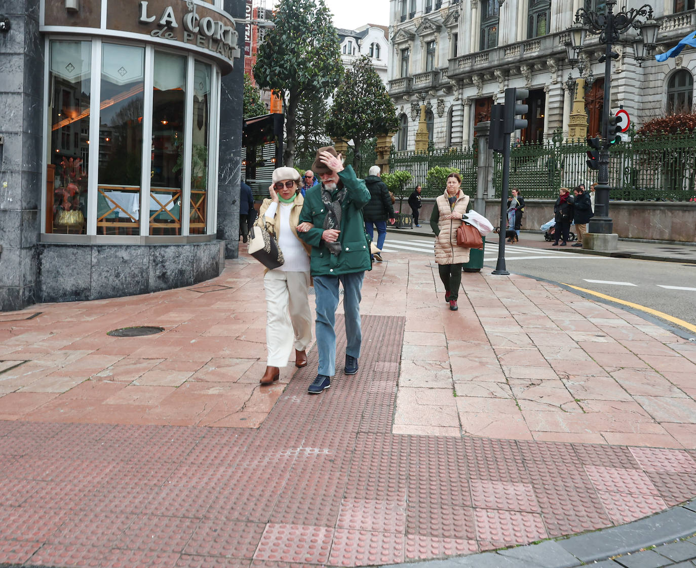 Temporal de viento y lluvia en Asturias: las imágenes de la borrasca &#039;Louis&#039;