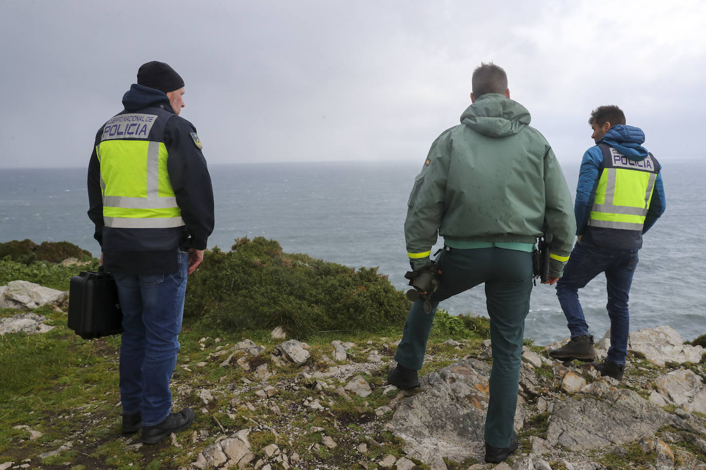 Intensa búsqueda en el Cabo Peñas: buscan a un ovetense que desapareció el martes