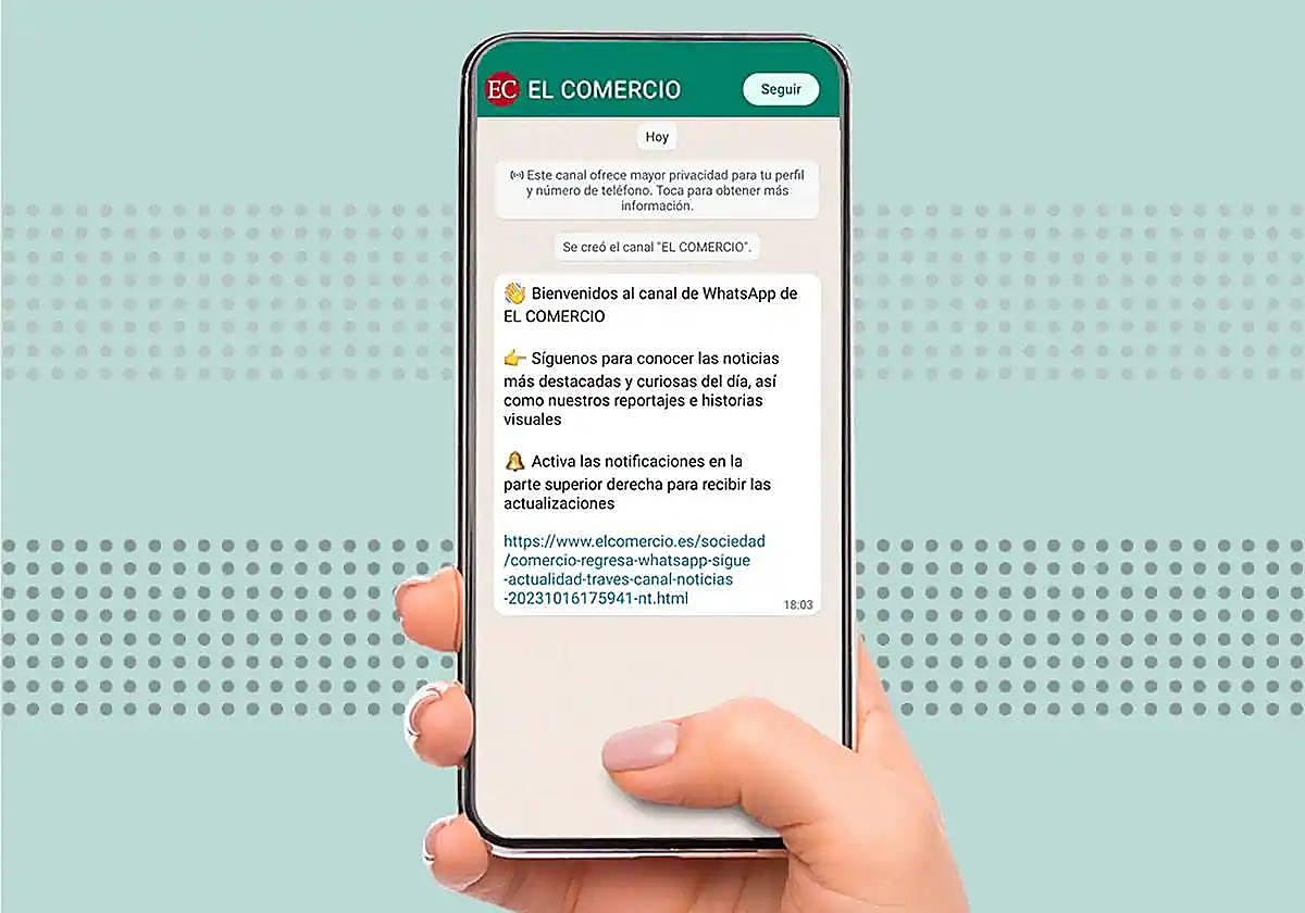 EL COMERCIO en WhatsApp: sigue la actualidad a través de nuestro canal
