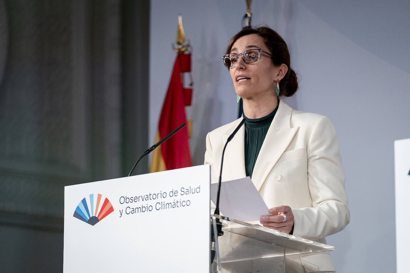 La ministra de Sanidad, Mónica García.