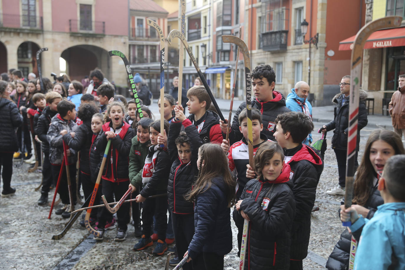 Gijón homenajea a las campeonas del mundo