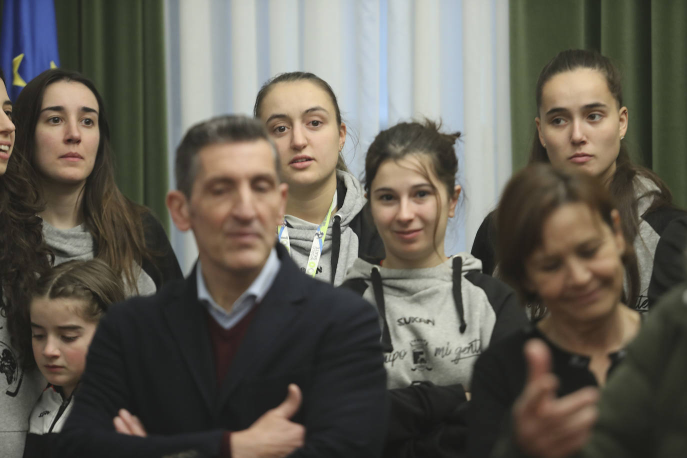 Gijón homenajea a las campeonas del mundo