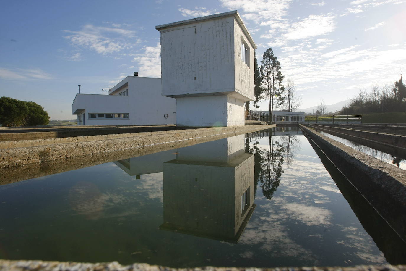 Depósito de agua de La Lleda.