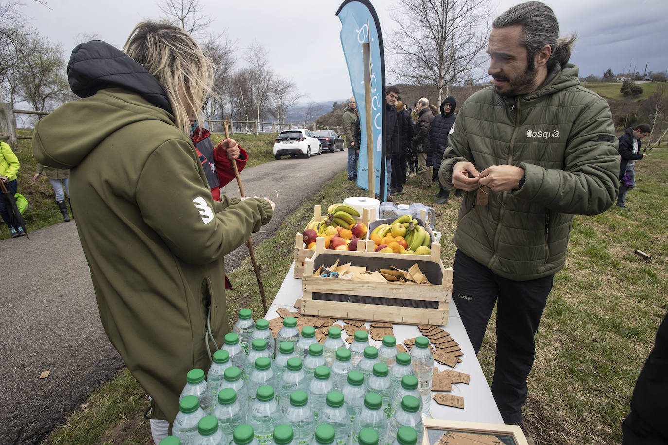 2.000 árboles para reforestar el Naranco tras el incendio