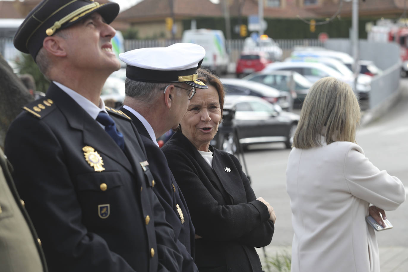 Gijón homenajea a sus bomberos