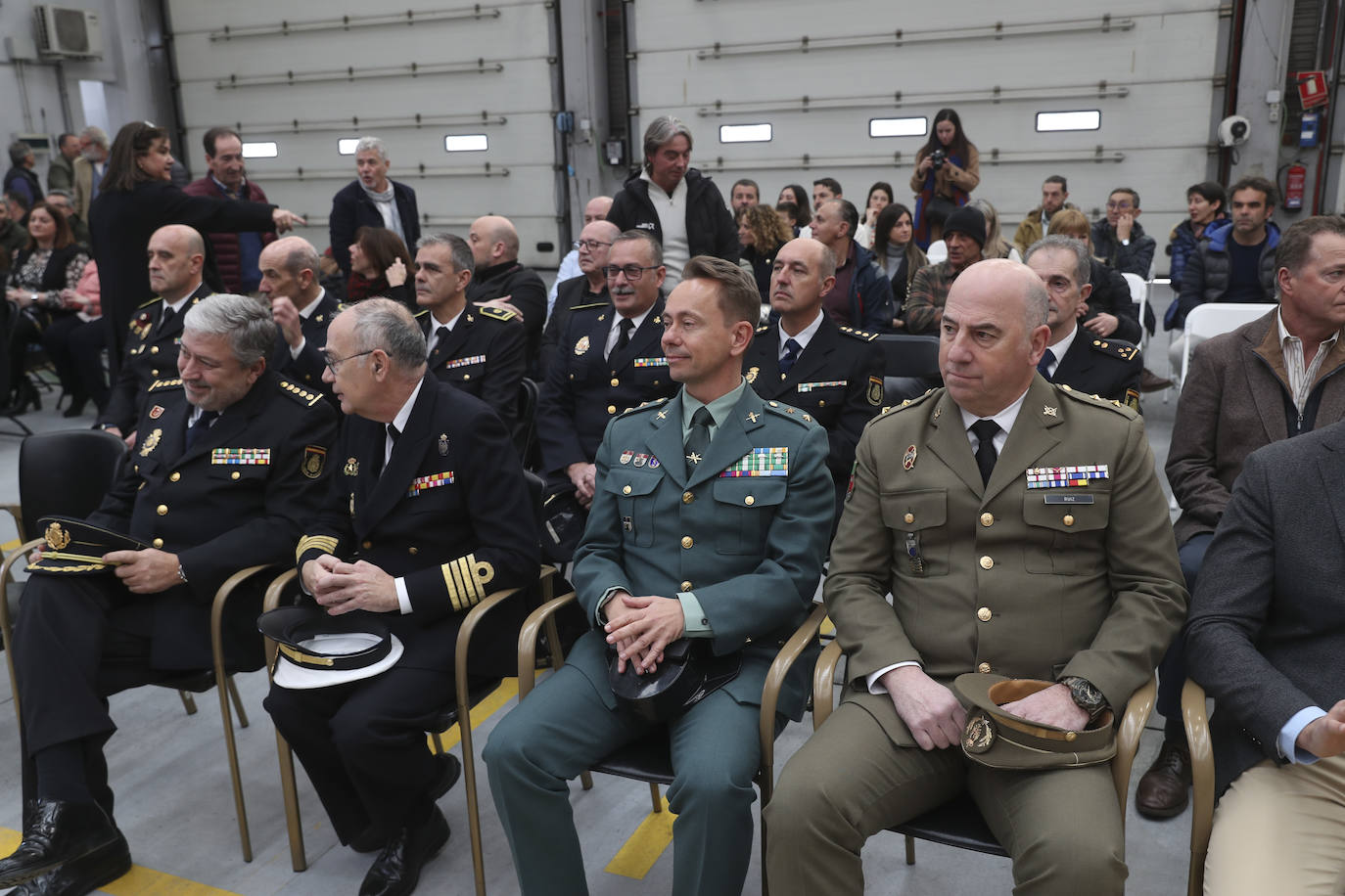 Gijón homenajea a sus bomberos