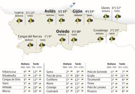 El tiempo que hará en Asturias este sábado 9 de marzo