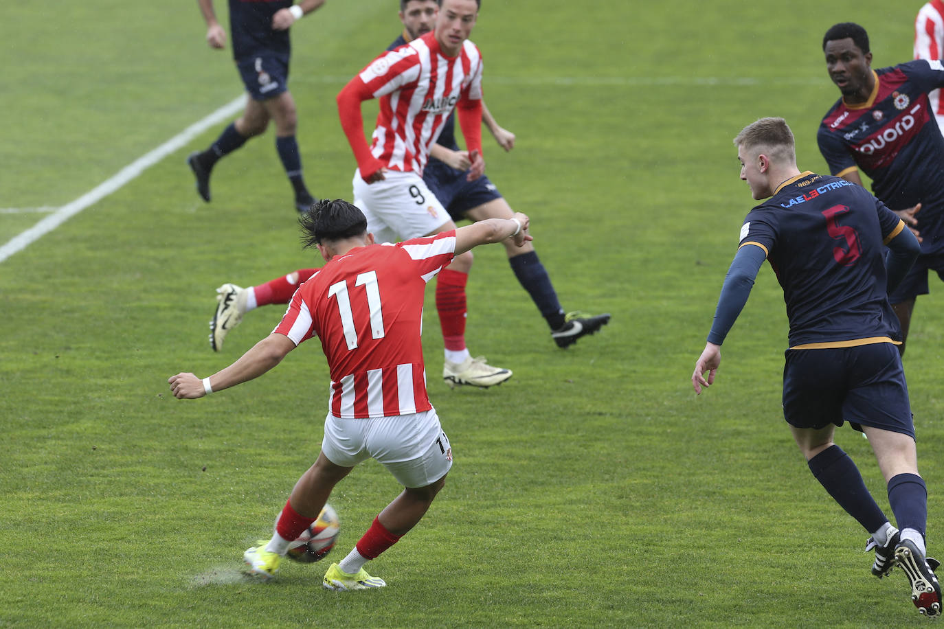 Las mejores jugadas del Sporting Atlético - Gijón Industrial