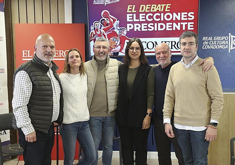 Pedro Barbillo, Vanesa Rodrigo, José Carlos Sarasola, Sarah Abu-Albar, José Luis Palacios y Juan Ansedes.