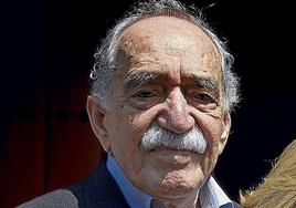 García Márquez en su 87 cumpleaños, apenas un mes antes de morir.