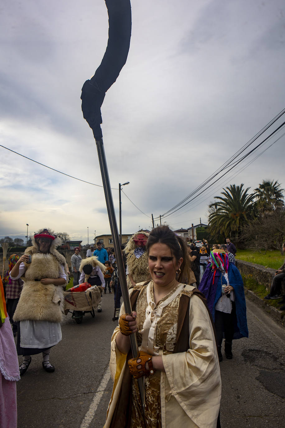 Los mazcaritos de Valdesoto: explosión de energía para despedir el invierno