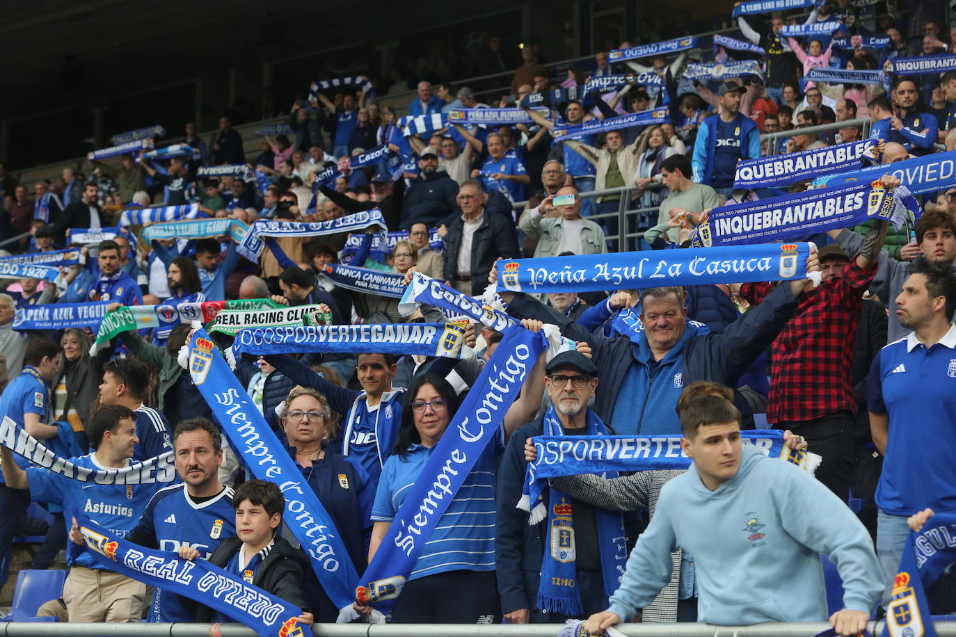 ¿Estuviste en el Real Oviedo - Racing de Santander? ¡Búscate!