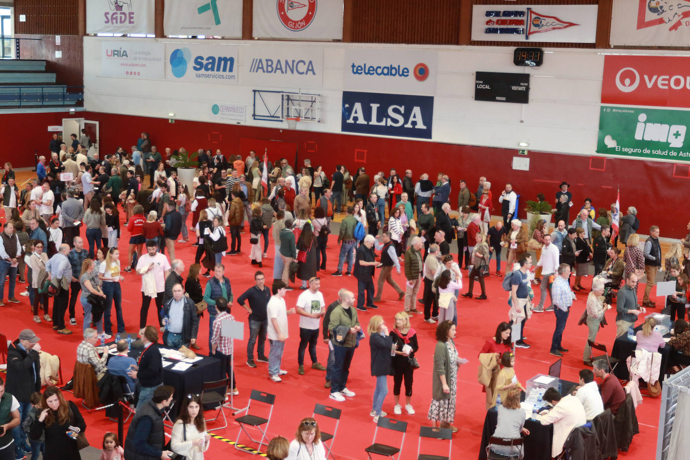 Notable participación en las elecciones del Grupo Covadonga