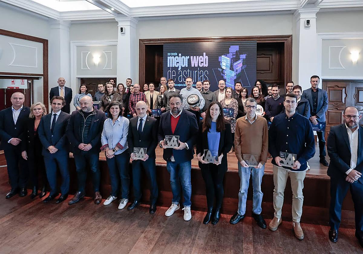 Así fue la edición XXV de los Premios a la Mejor Web de Asturias