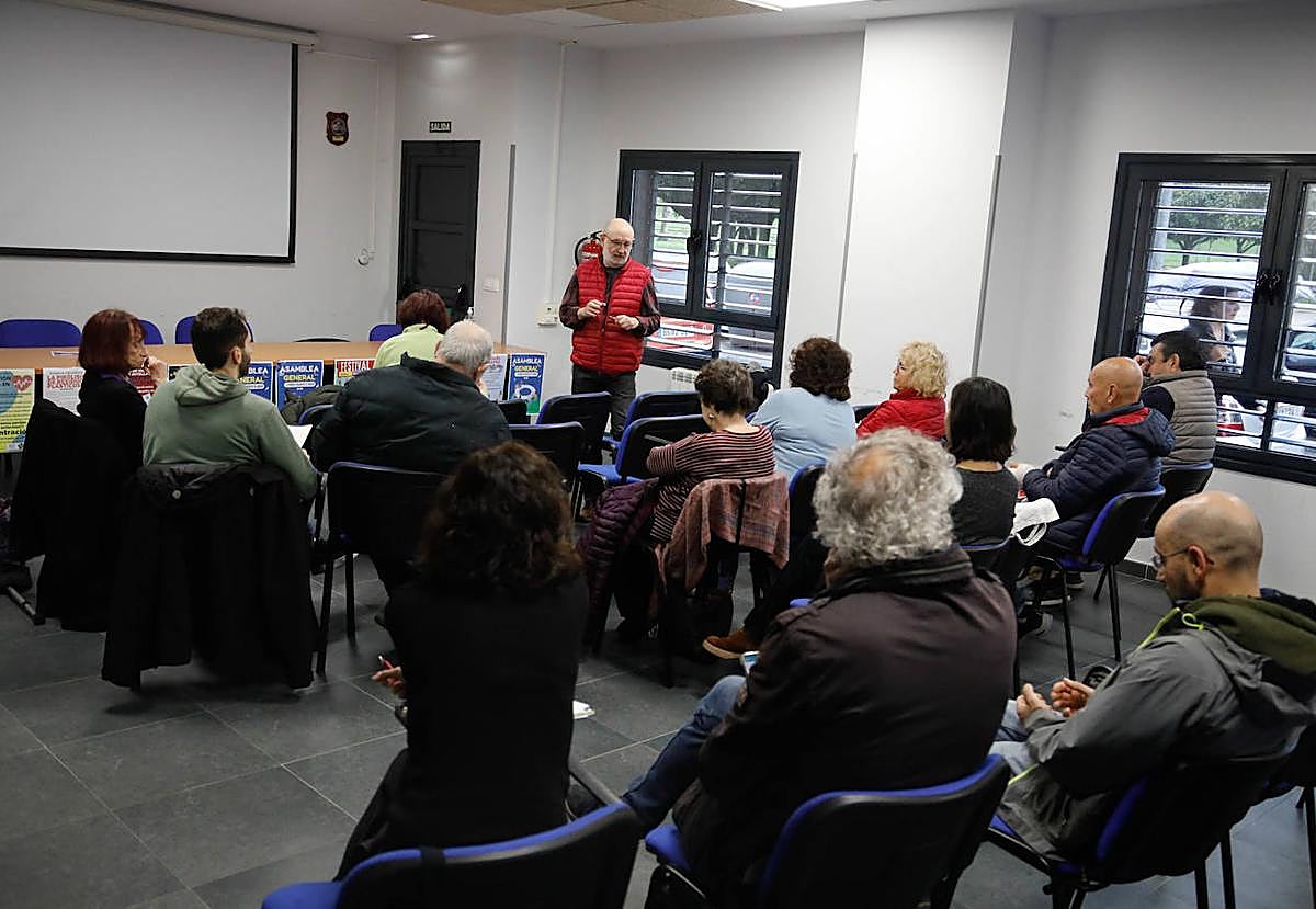 Reunión de la plataforma anticontaminación.