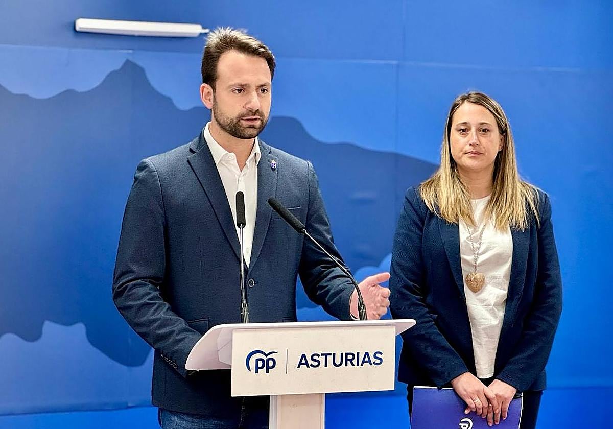 Álvaro Queipo, presidente del PP de Asturias.