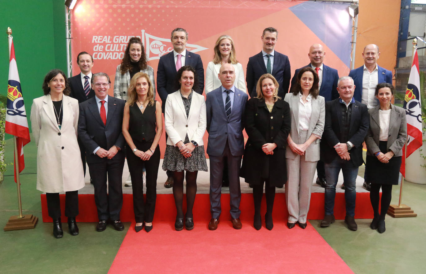 Las imágenes de la toma de posesión de Joaquín Miranda como nuevo presidente del Grupo Covadonga